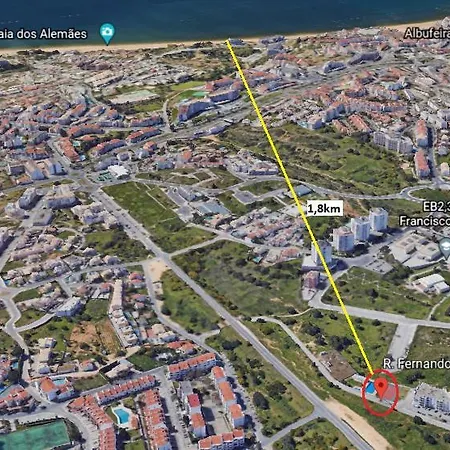 #11 Sea View City Swiming Pool Tenis Court Garage * Albufeira